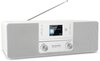 Technisat DIGITRADIO 370 CD BT DAB+/FM radio wit met CD-speler voorkant links