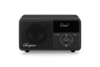 Sangean DDR-7X Black DAB+/FM-RDS oplaadbare mini radio zwart met bluetooth en aux voorzijde