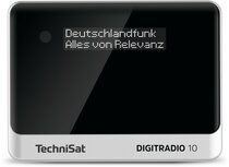 Technisat DIGITRADIO 10 DAB+/FM digitale mini radio-adapter met Wi-Fi + Spotify + bluetooth zwart/zilver