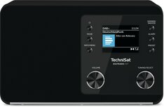 Technisat DIGITRADIO 307 DAB+/FM radio zwart voorkant