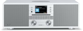 Technisat DIGITRADIO 650 DAB+/FM Wi-Fi radio wit zilver voorkant