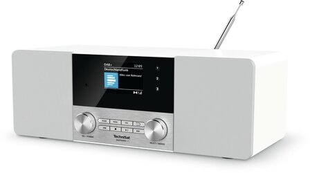 Technisat DIGITRADIO 4 C DAB+/FM radio wit voorkant rechts