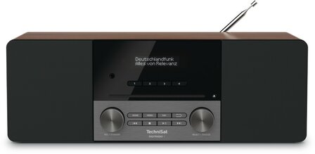 Technisat DIGITRADIO 3 DAB+ radio walnoot voorkant