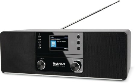 Technisat DIGITRADIO 370 CD BT DAB+/FM radio met CD-speler voorkant rechts