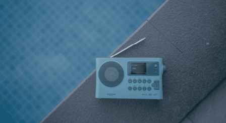 Sangean WFR-28BT Dark Blue DAB+/FM oplaadbare internetradio donkerblauw met bluetooth en app