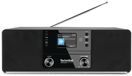Technisat DIGITRADIO 370 CD IR DAB+/FM radio zwart