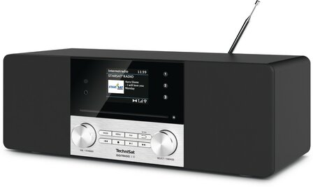 Technisat DIGITRADIO 3 IR DAB+/FM radio zwart rechts