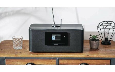 Sangean Revery R10 / DDR-75 BT draadloos stereo systeem met DAB+, CD, Spotify en Bluetooth