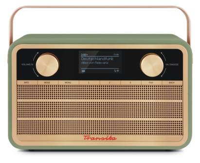 TechniSat Transita 121 IR retro DAB+/FM radio groen