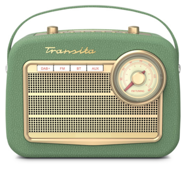 TechniSat Transita 130 retro DAB+/FM radio groen