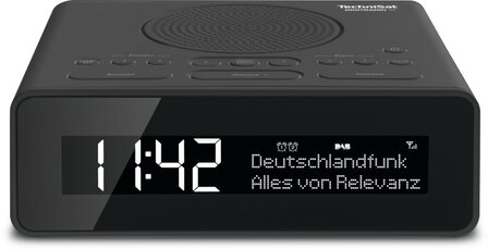 Technisat DIGITRADIO 51 DAB+/FM wekkerradio antraciet