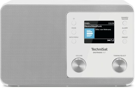 Technisat DIGITRADIO 307 DAB+/FM radio wit