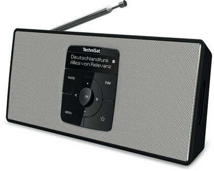 Technisat DIGITRADIO 2 S DAB+/FM radio met bluetooth zwart rechts