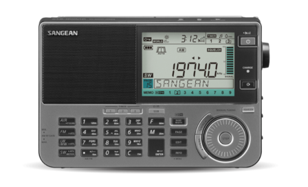 Sangean ATS-909X2 ultieme wereldontvanger FM, SW, MW, LW, Air radio grijs