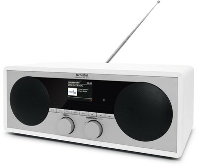 TechniSat DIGITRADIO 451CD IR DAB+/FM stereo tafelradio wit