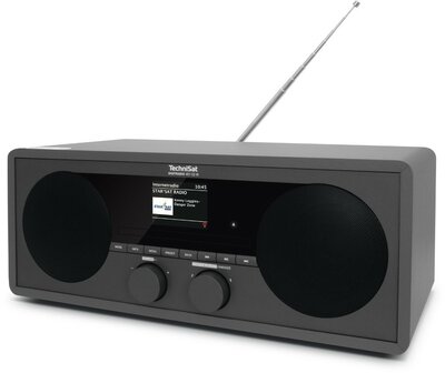 TechniSat DIGITRADIO 451CD IR DAB+/FM stereo tafelradio antraciet