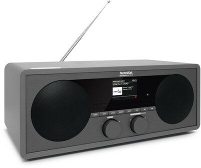 TechniSat DIGITRADIO 451CD IR DAB+/FM stereo tafelradio antraciet