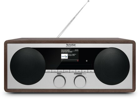 Technisat DIGITRADIO 451CD IR DAB+/FM stereo tafelradio hout 