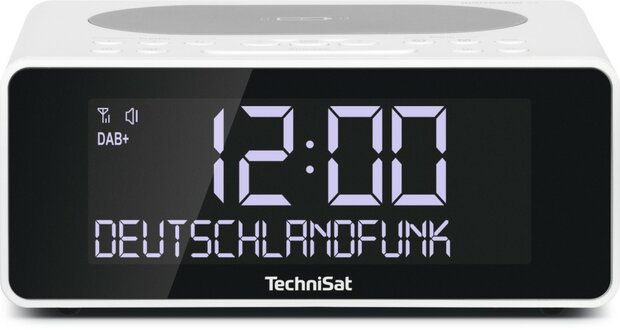 Technisat DIGITRADIO 52 DAB+/FM wekkerradio wit