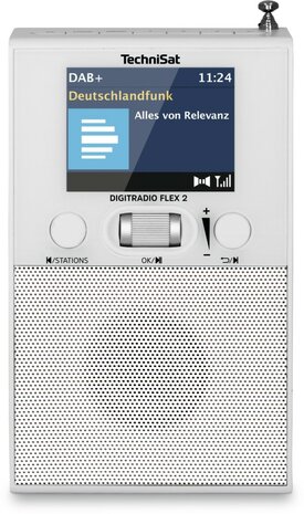 Technisat DIGITRADIO FLEX 2 DAB+/FM compacte plug-in radio