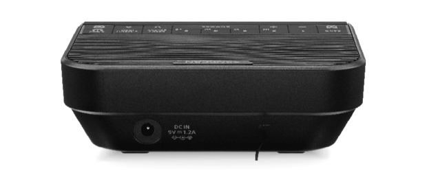 Sangean DCR-90BT DAB+/FM digitale wekkerradio zwart achterzijde