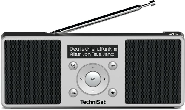 Technisat DIGITRADIO 1 S DAB+/FM radio zwart/zilver