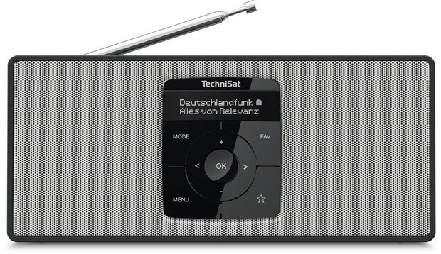 Technisat DIGITRADIO 2 S DAB+/FM radio met bluetooth zwart