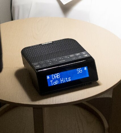 Sangean DCR-90BT DAB+/FM digitale wekkerradio zwart