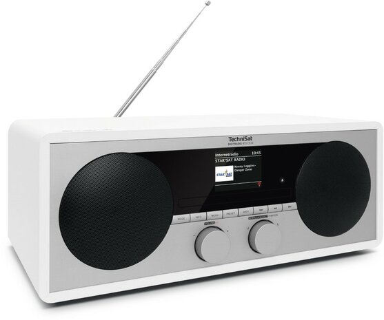 TechniSat DIGITRADIO 451CD IR DAB+/FM stereo tafelradio wit