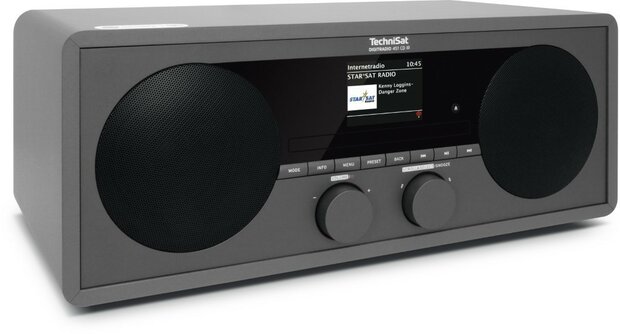 TechniSat DIGITRADIO 451CD IR DAB+/FM stereo tafelradio antraciet