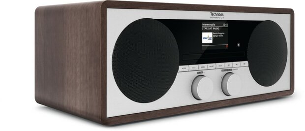 Technisat DIGITRADIO 451CD IR DAB+/FM stereo tafelradio hout 