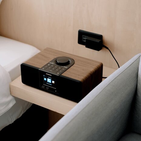 Sangean WFR-32 CE Walnut digitale DAB internetradio met bluetooth en app