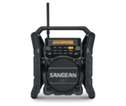 Sangean U5DBT FM/DAB+ stevige bouwradio zwart met bluetooth, aux en accu Sangean U5DBT FM/DAB+ stevige bouwradio zwart met bluetooth, aux en accu