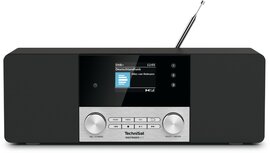 Technisat DIGITRADIO 4 C DAB+/FM radio zwart zilver Technisat DIGITRADIO 4 C DAB+/FM radio zwart zilver