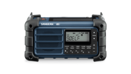 Sangean Survivor MMR-99 FM/DAB+ radio Ocean Blue met zonnepaneel en dynamo Sangean Survivor MMR-99 FM/DAB+ radio Ocean Blue met zonnepaneel en dynamo