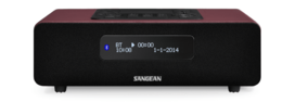 Sangean DDR-38 Red DAB+/FM-RDS digitale radio rood met bluetooth en iPhone-oplader Sangean DDR-38 Red DAB+/FM-RDS digitale radio rood met bluetooth en iPhone-oplader