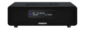 Sangean DDR-36 Black DAB+/FM-RDS digitale tafelradio met bluetooth aux zwart Sangean DDR-36 Black DAB+/FM-RDS digitale tafelradio met bluetooth aux zwart