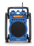Sangean U3 Stevige en robuuste AM/FM bouwradio blauw Sangean U3 Stevige en robuuste AM/FM bouwradio blauw