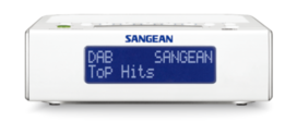 Sangean DCR-89+ DAB+/FM wekkerradio wit Sangean DCR-89+ DAB+/FM wekkerradio wit