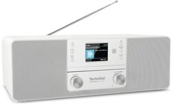Technisat DIGITRADIO 370 CD IR DAB+/FM radio wit Technisat DIGITRADIO 370 CD IR DAB+/FM radio wit