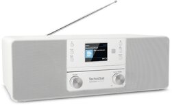 Technisat DIGITRADIO 370 CD BT DAB+/FM radio wit met CD-speler Technisat DIGITRADIO 370 CD BT DAB+/FM radio wit met CD-speler
