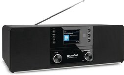 Technisat DIGITRADIO 370 CD BT DAB+/FM radio zwart met CD-speler Technisat DIGITRADIO 370 CD BT DAB+/FM radio zwart met CD-speler