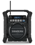 Sangean U4DBT+ FM/DAB+ stevige bouwradio zwart met bluetooth, aux en accu Sangean U4DBT+ FM/DAB+ stevige bouwradio zwart met bluetooth, aux en accu